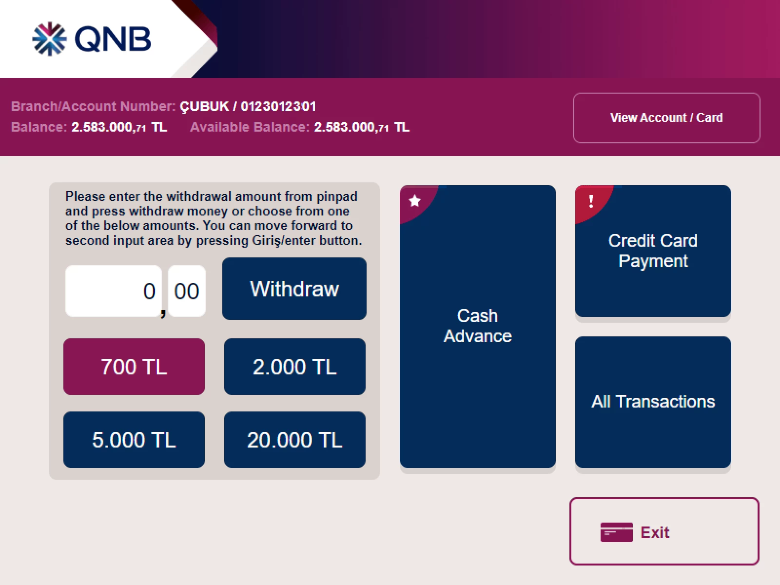 Qnb bank Turkey