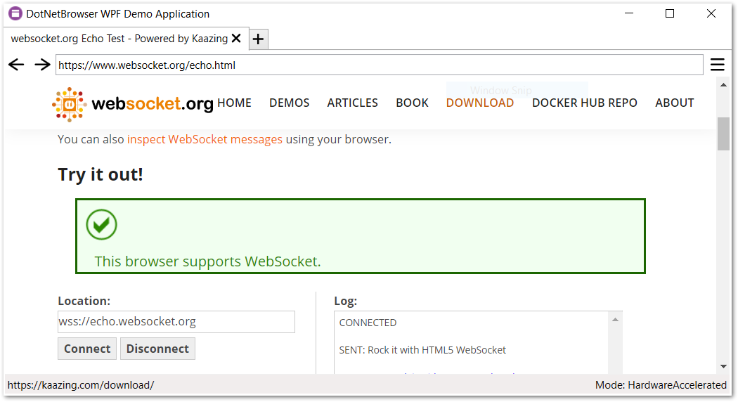 WebSockets Support