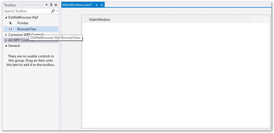 Caixa de ferramentas WPF