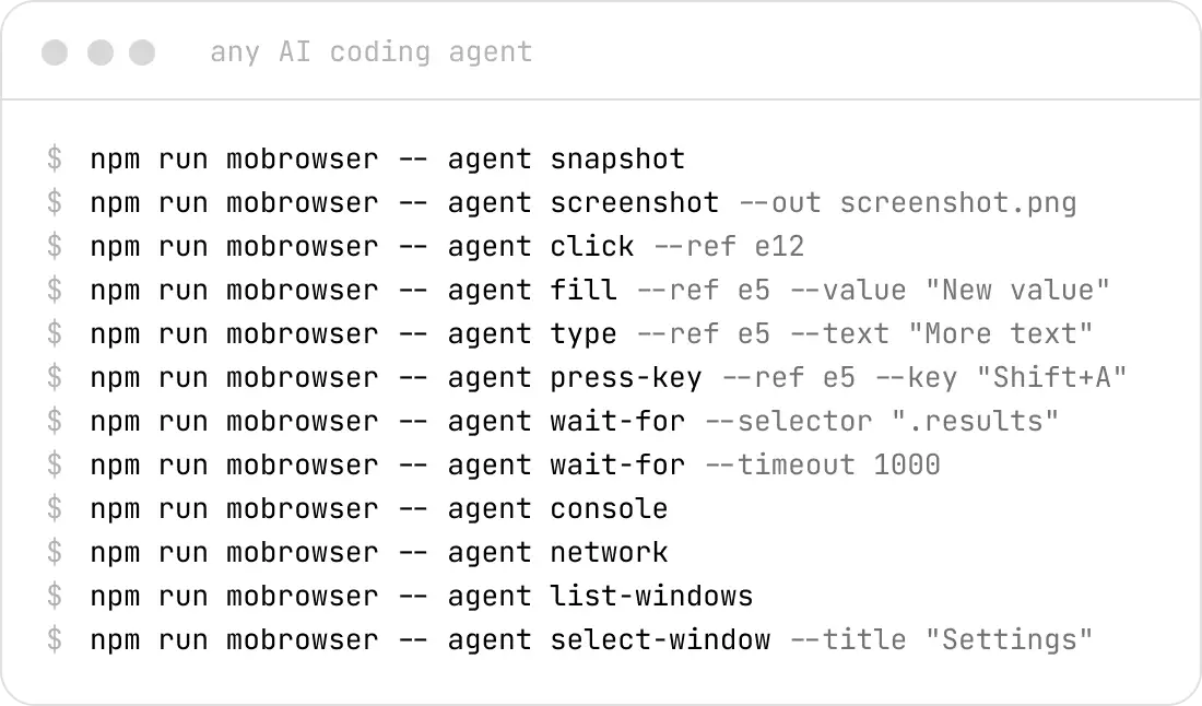 MōBrowser AI automation