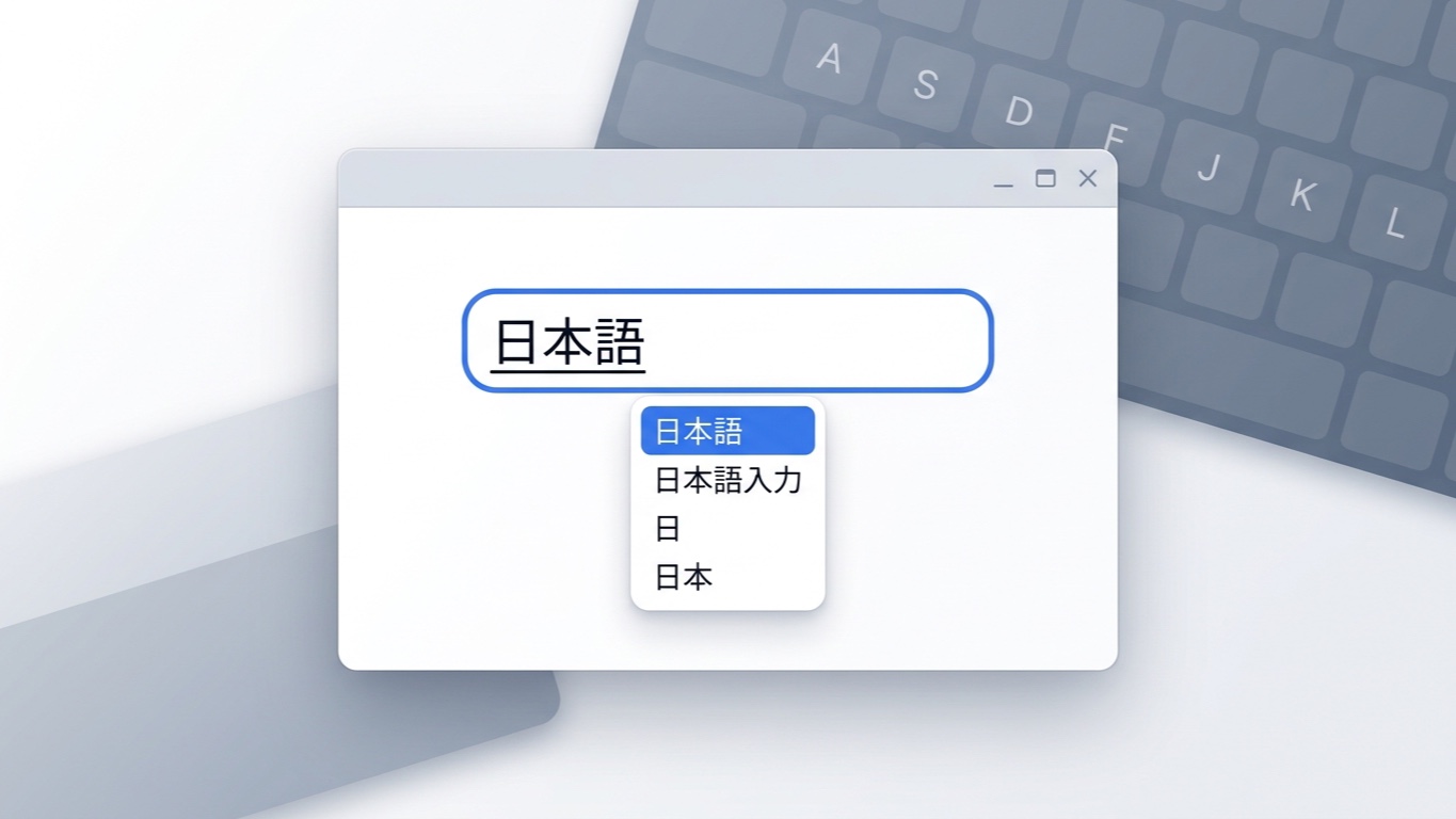 Typing Japanese text with IME in JxBrowser