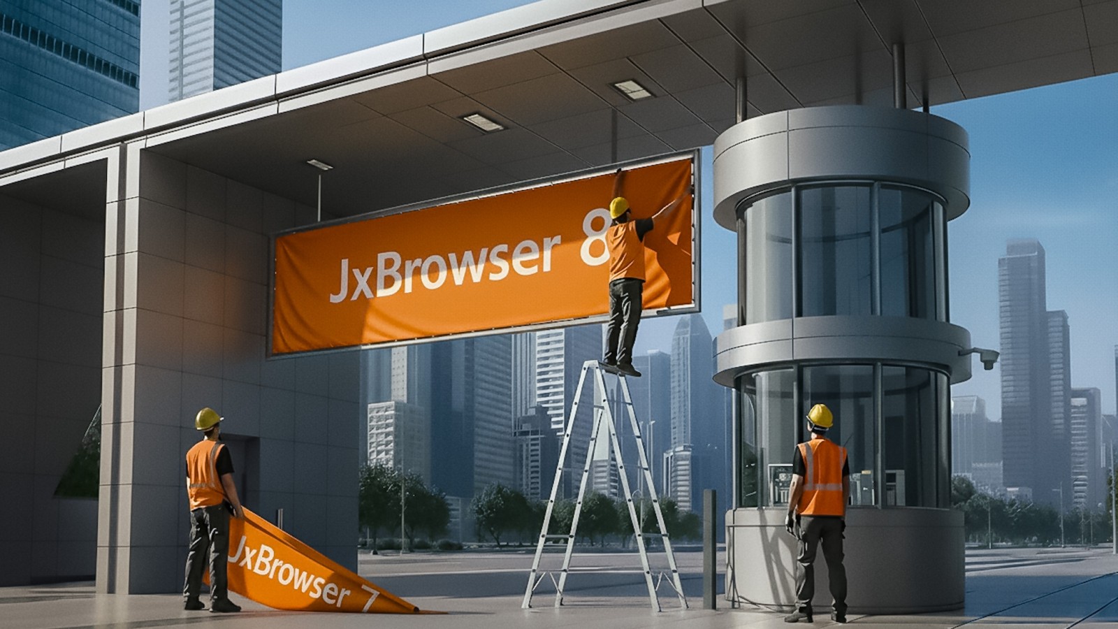 JxBrowser 8 is the mainstream version
