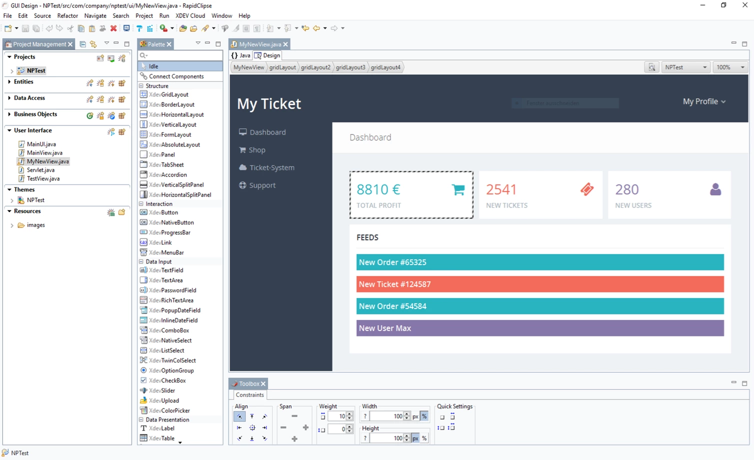 RapidClipse IDE