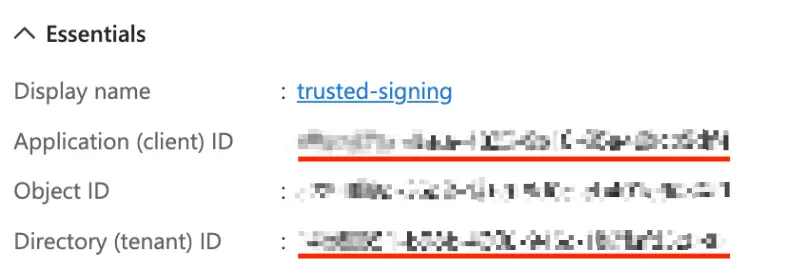 Tenant and Client IDs