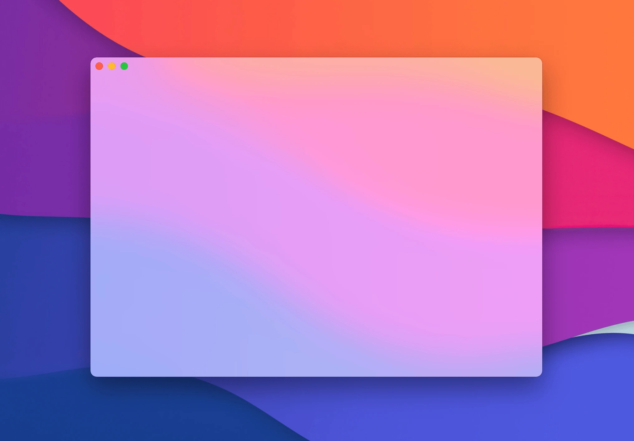 Vibrancy effect on macOS