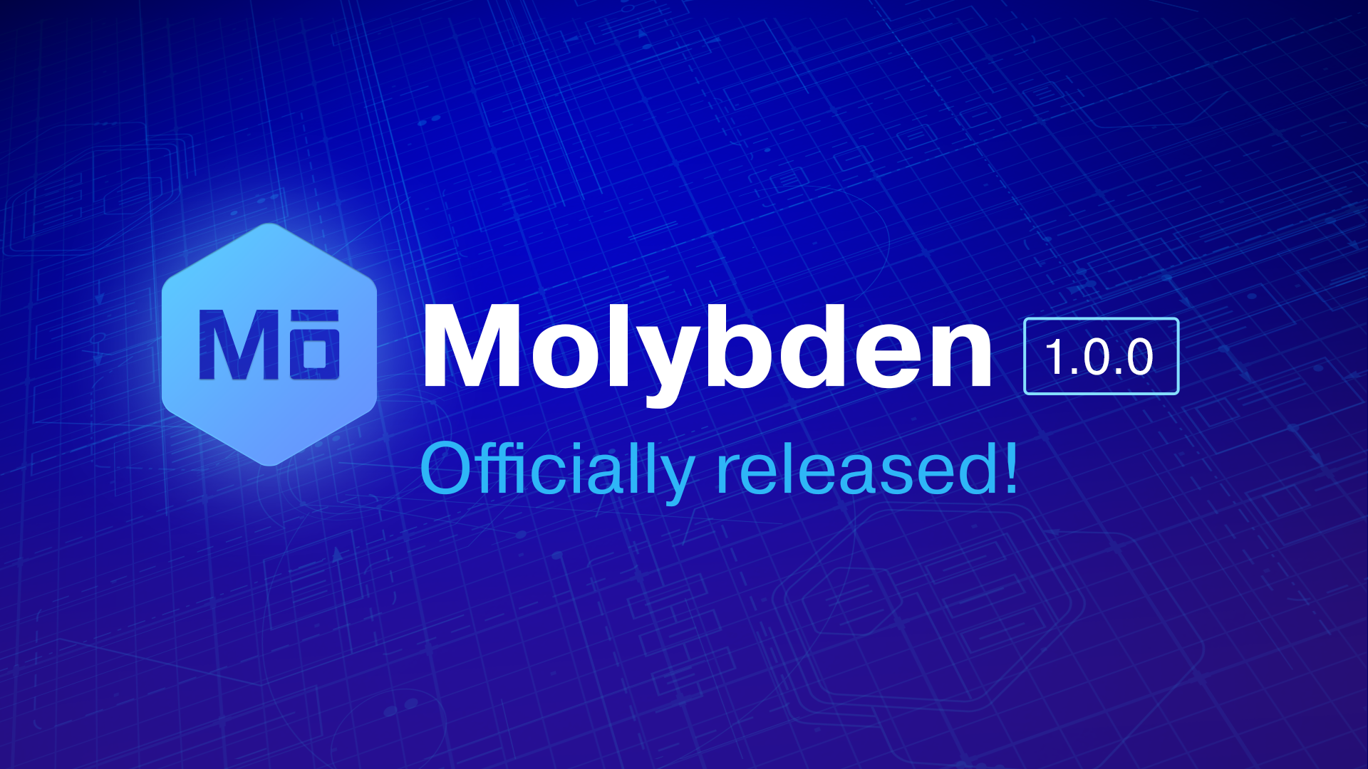 Molybden 1.0.0 is officially released