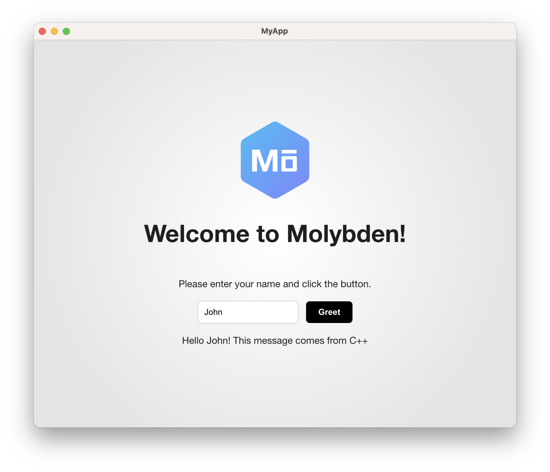 Molybden app